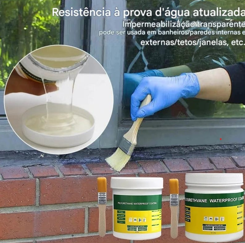 Selante Transparente à Prova D'Água. Agente Impermeável Invisível. Forte Cola Adesiva Anti-Vazamento.