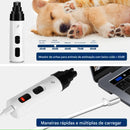 Cortador de Unhas Para Cães e Gatos Elétrico Silencioso USB Recarregável  (Pequeno e Médio Porte)