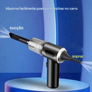 Aspirador De Pó 3 Em 1 Com Sucção e Sopro Integrados. Carregamento USB. Para Carros e Uso Doméstico.