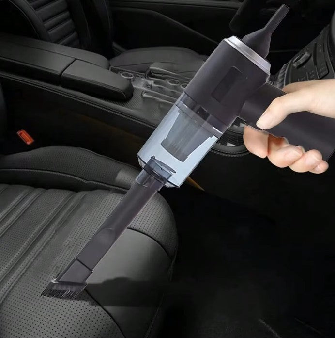 Aspirador De Pó 3 Em 1 Com Sucção e Sopro Integrados. Carregamento USB. Para Carros e Uso Doméstico.