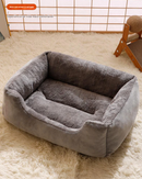 Cama para Cães e Gatos. Almofada de Pelúcia para Animais de Estimação.