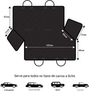 Capa Protetora de Banco/Assento para Cachorro à Prova D'água. Tapetes para Porta-Malas.