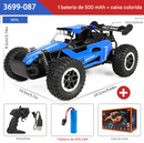 Carrinho Controle Remoto de alta velocidade, Caminhão Off-Road com Luzes LED, Brinquedo para Crianças e Adultos