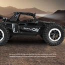 Carrinho Controle Remoto de alta velocidade, Caminhão Off-Road com Luzes LED, Brinquedo para Crianças e Adultos