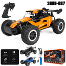 Carrinho Controle Remoto de alta velocidade, Caminhão Off-Road com Luzes LED, Brinquedo para Crianças e Adultos