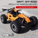 Carrinho Controle Remoto de alta velocidade, Caminhão Off-Road com Luzes LED, Brinquedo para Crianças e Adultos