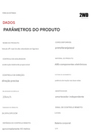Carrinho Controle Remoto de alta velocidade, Caminhão Off-Road com Luzes LED, Brinquedo para Crianças e Adultos