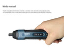 Chave de Fenda / Parafusadeira Elétrica Sem Fio 1300mAh, Bateria De Lítio Recarregável, Torque Ajustável.