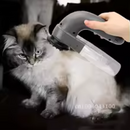 Aspirador de Pó Portátil Recarregável para Cães e Gatos, Removedor de Pelos de Animais de Estimação, Pente e Aparador