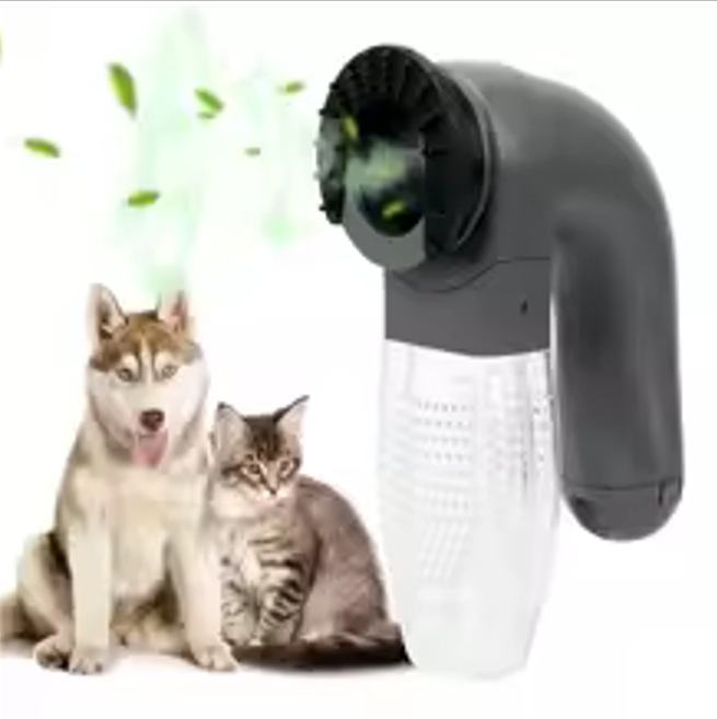 Aspirador de Pó Portátil Recarregável para Cães e Gatos, Removedor de Pelos de Animais de Estimação, Pente e Aparador