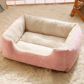 Cama para Cães e Gatos. Almofada de Pelúcia para Animais de Estimação.