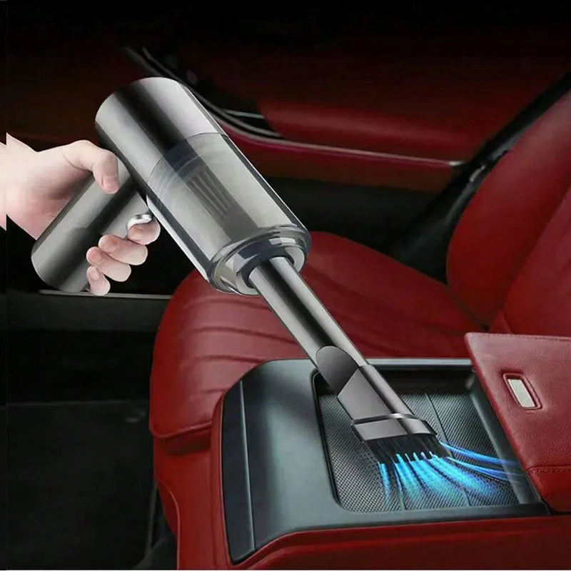 Aspirador De Pó 3 Em 1 Com Sucção e Sopro Integrados. Carregamento USB. Para Carros e Uso Doméstico.