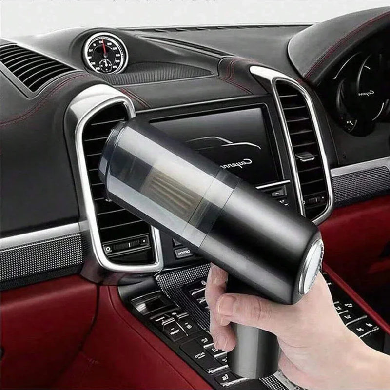 Aspirador De Pó 3 Em 1 Com Sucção e Sopro Integrados. Carregamento USB. Para Carros e Uso Doméstico.
