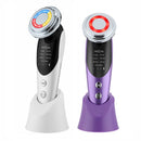 Massageador Facial EMS 7 em 1. Pele mais jovem com redução de Linha de Expressão e Rugas. Lifting Facial