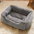 Cama para Cães e Gatos. Almofada de Pelúcia para Animais de Estimação.