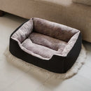 Cama para Cães e Gatos. Almofada de Pelúcia para Animais de Estimação.