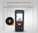 Trena Medidor de Distância a Laser Mileseey. Metro e Fita Métrica.
