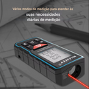 Trena Medidor de Distância a Laser Mileseey. Metro e Fita Métrica.