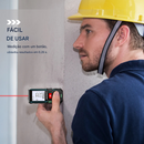 Trena Medidor de Distância a Laser Mileseey. Metro e Fita Métrica.